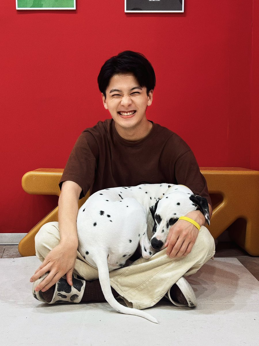 sayato_1218's tweet photo. #101ダルメシアンズ 🐾

ダルメシアンカフェ101さんに行ってきました！

もう終始可愛すぎて幸せでした。
みんなそれぞれ個性があって人懐っこくて
もう愛おしいです。

僕は #ボタン というダルメシアンの子犬をやるので、癒されながらも勉強になりました🐶
@101DalmatiansJP 

また会いに行きます✨ https://t.co/QVbStfcpWk