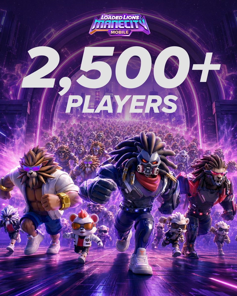 LoadedLions_CDC's tweet photo. 2,500+ players dominating on @ManeCityGame  mobile.
The pack keeps growing. Your turn.

Play now:
👉Apple App store: https://t.co/9QbCeefHLA
👉Google Play store: https://t.co/xRjIOfPqTD https://t.co/ONjxAn0RiQ