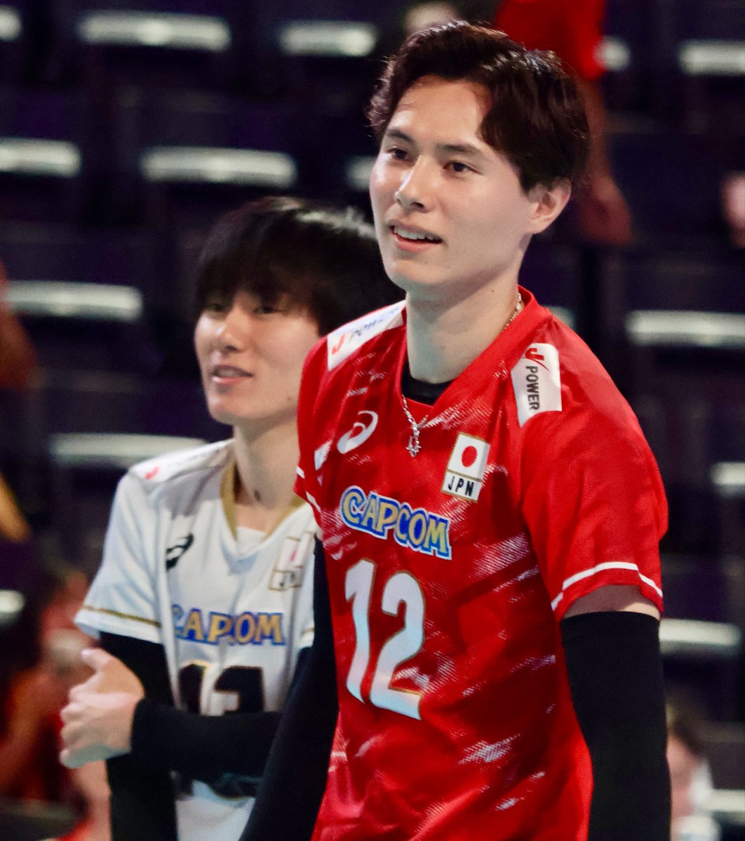 CoHicchix's tweet photo. 【2026.7.10  国際親善試合 🆚 カナダ🇨🇦⭕️3-1
📍沖縄サントリーアリーナ】
アップ中の藍くん💖

お久しぶりの藍くんは安定のカッコ良さ💕
鳥かごから元気いっぱい楽しそう🥰

#髙橋藍
#takahashiran 
#日本代表
#国際親善試合
#藍くん大好き https://t.co/yctDYHUwgv