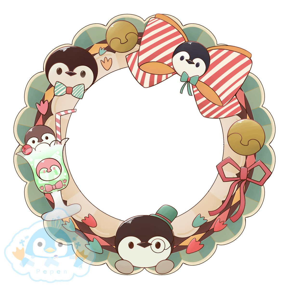 ぺぺン ・ペンギン🐧𓈒𓂂◌【お絵描き🎨🍯】 tweet media