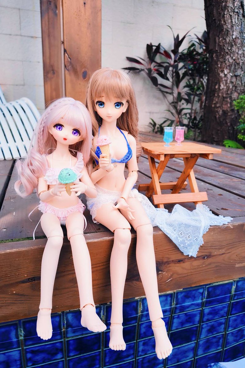 pigi_cat's tweet photo. アイドール東京77 | H20「Oath of Rose」
​＼重ねて楽しいアイスクリームタワー／
​全10種類のフレーバーを1つずつ、まあるく積み上げていく癒やし動画を公開🍦
​明日の7/12(日)は、東京ビッグサイトのH20ブースで待ってるね！
​ #アイドール東京 #OathofRose https://t.co/LzBCiS5ucD