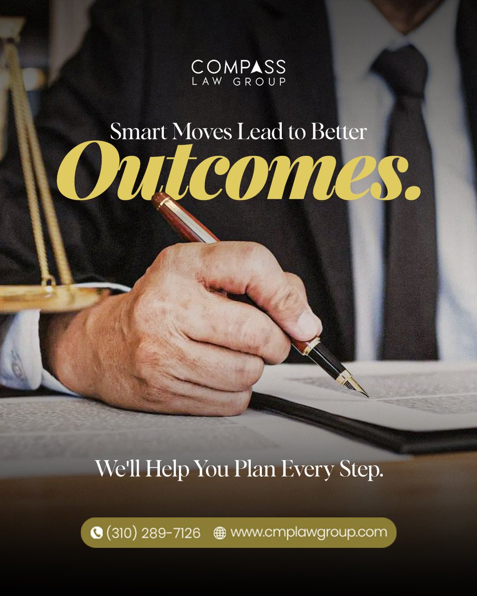 CompassLawGroup's tweet photo. Blind guesswork shouldn't dictate your legal victory!

We chart a meticulous course to secure superior victories. DM us today to construct your winning strategy!

📲 (310) 289-7126
🌐 https://t.co/o5dwKC47bd

#CompassLawGroup #StrategicLegalGuidance #MeticulousCasePlanning https://t.co/CVBedxkT7F