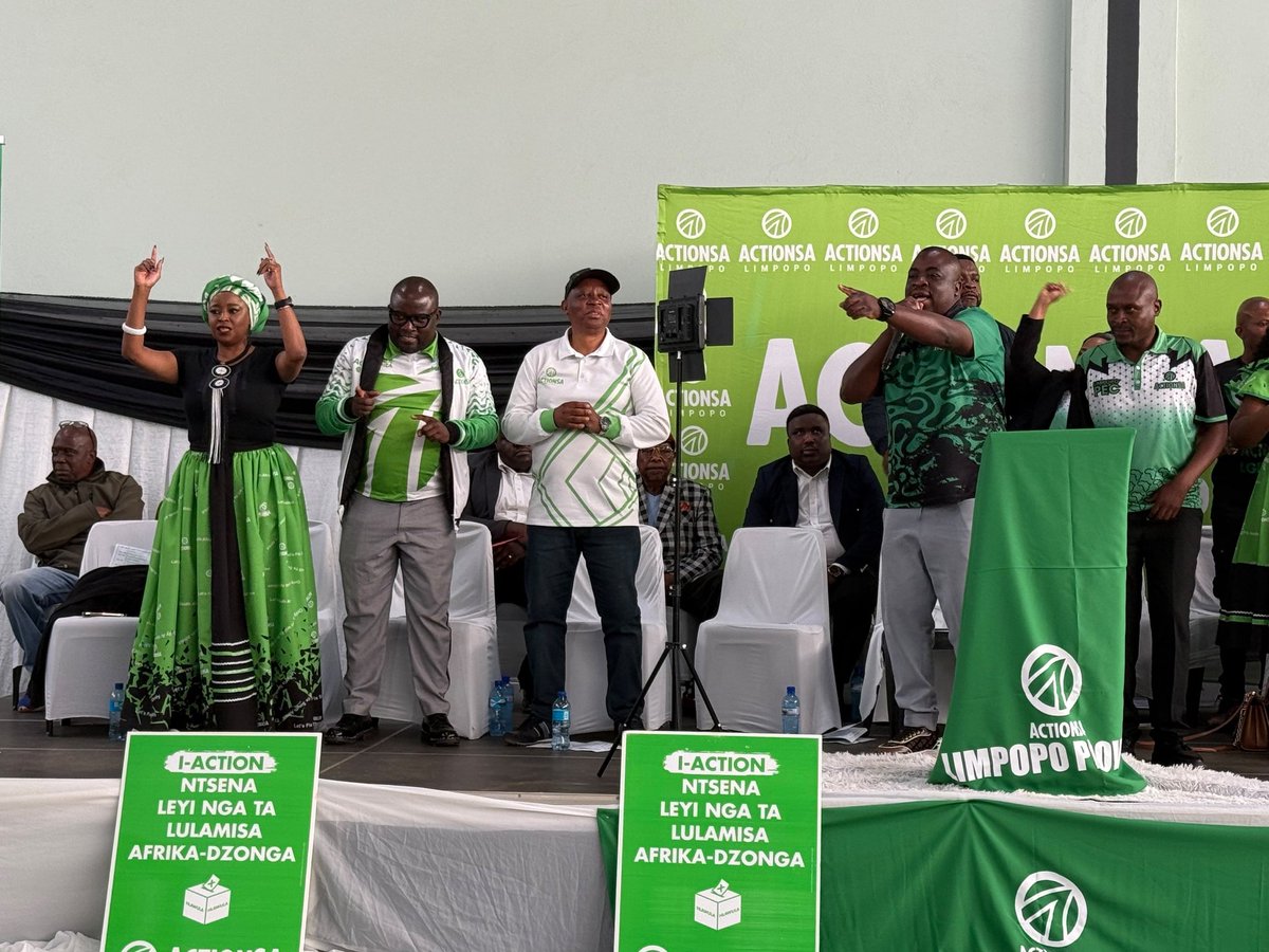 ActionSA_LP's tweet photo. @Action4SA Limpopo Provincial Chairperson Victor Mothemela address the people inside the venue.
#ActionSA #ReadyForAction #2026LGE #Makhado #Tzaneen https://t.co/uD9i2Ry0GV