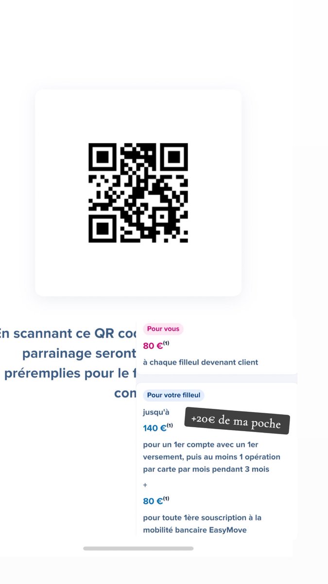 userktr45's tweet photo. Super offre boostée
Boursobank Code boursobank de parrainage pour profiter de l'offre de 220€ + 20€ de ma poche pendant 6 jours

lien de parrainage
Je t'invite à cliquer sur ce lien https://t.co/5nmmD02jmC https://t.co/LtXTXJxoj9