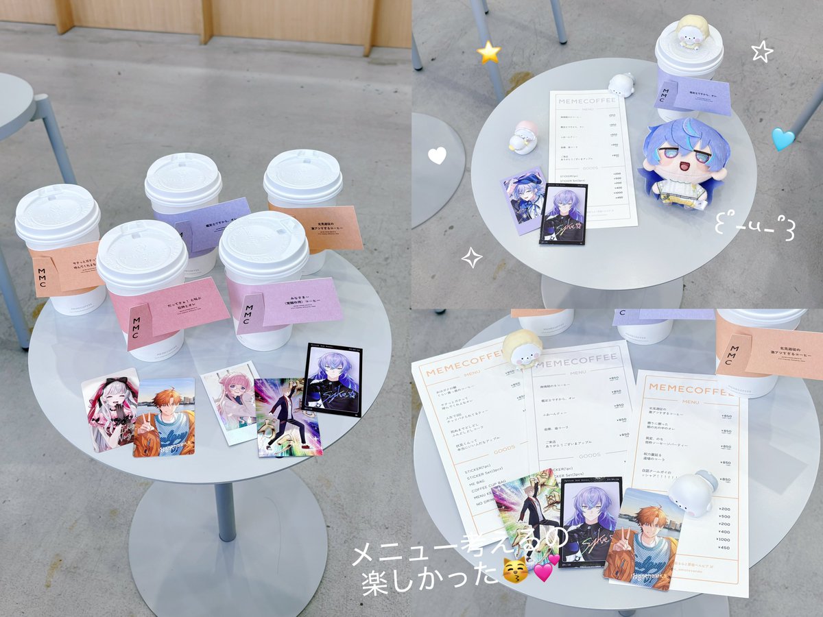 okiroasada_yo's tweet photo. 表参道にあるME ME COFFEE (･ω･)ﾉ💘
メニュー名自分で決められるの楽しかった◝⭐️ https://t.co/87yxSQ5Wbx