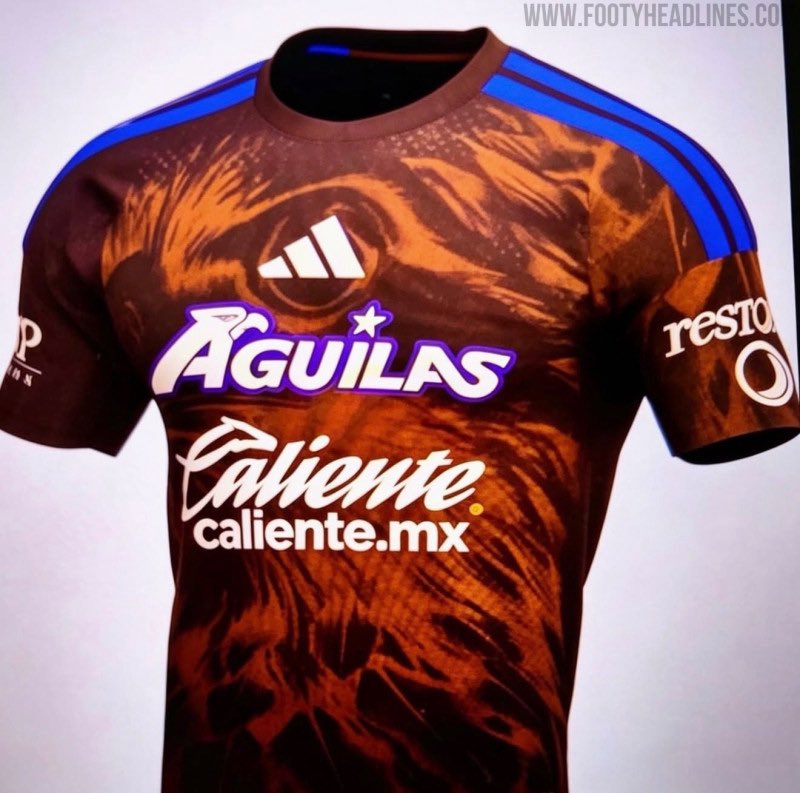 Footy_Headlines's tweet photo. 🟤🔵 Club America 26-27 Third Kit Leaked [huge thanks to @ohcaar] https://t.co/epEF6hgXnO