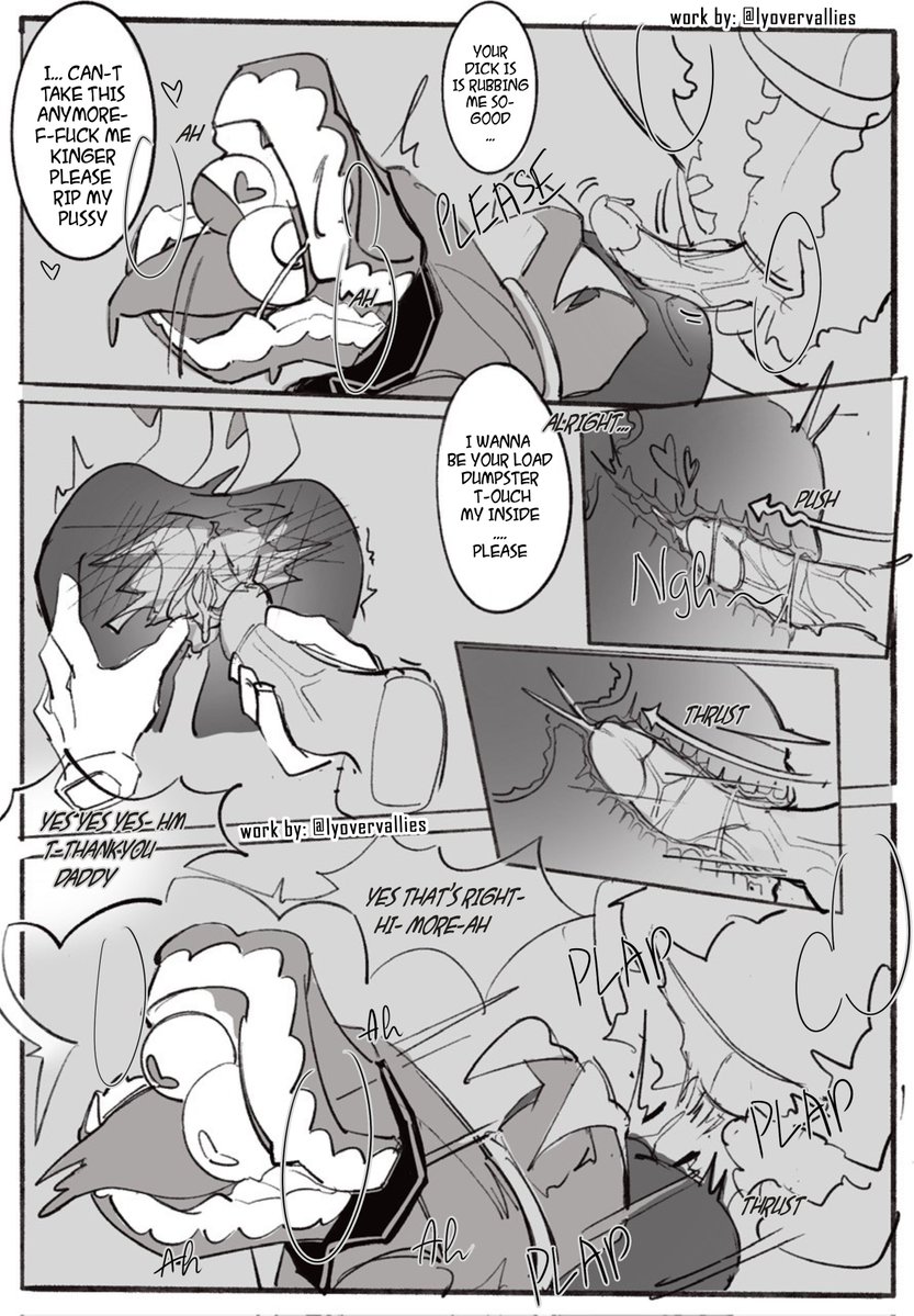 lyovervallies's tweet photo. part 3 (8-11/20)
what is kinger on about?
#royalteeth #genitalcircus #tadcnsfw https://t.co/z9aLwSwISl