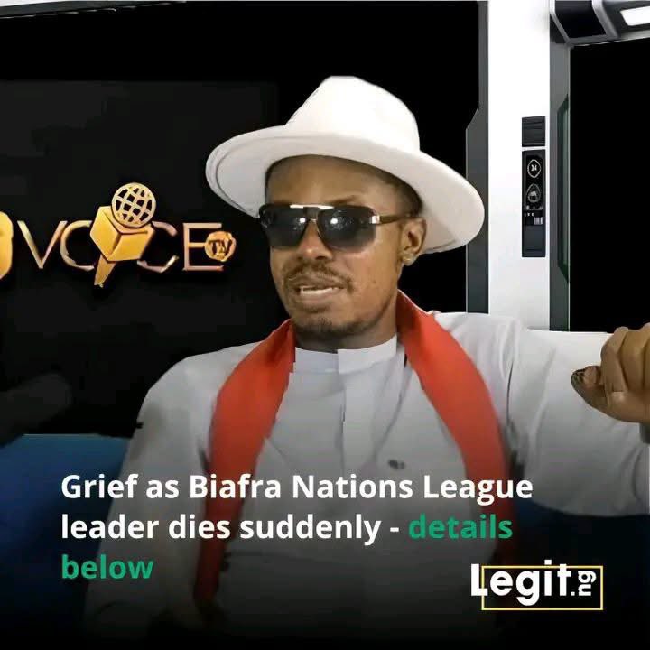 ChinasaNworu's tweet photo. Breaking News !

Prince Chimezie Richardson, the leader of the Biafra Nations League (BNL), has  mysteriously  died. 
The deceased's grieving family sent an official statement to https://t.co/skq0lZdf6C. according to https://t.co/skq0lZdf6C
@radiobiafralive https://t.co/l9wpzqNukH