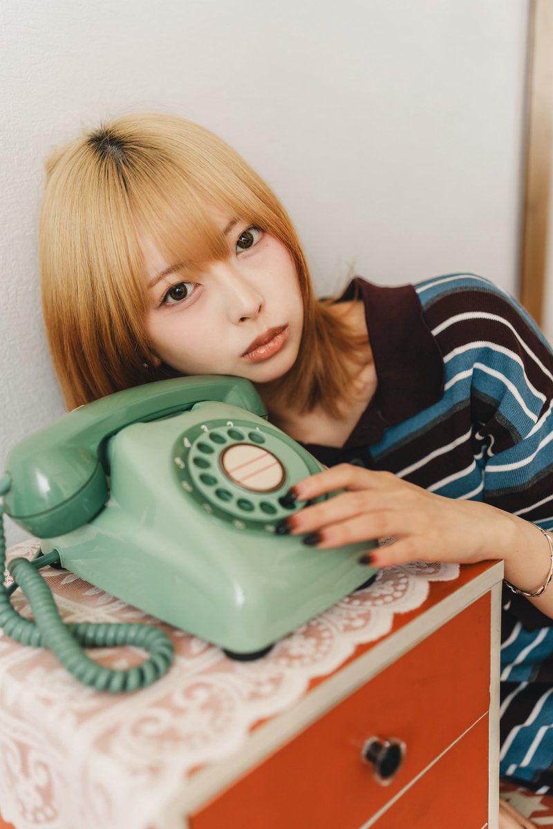 chiophoto's tweet photo. 『電話番号覚えてますか？』

model:夏芽さん @u_xxo2 

#ポートレート https://t.co/C95UOAQhgb