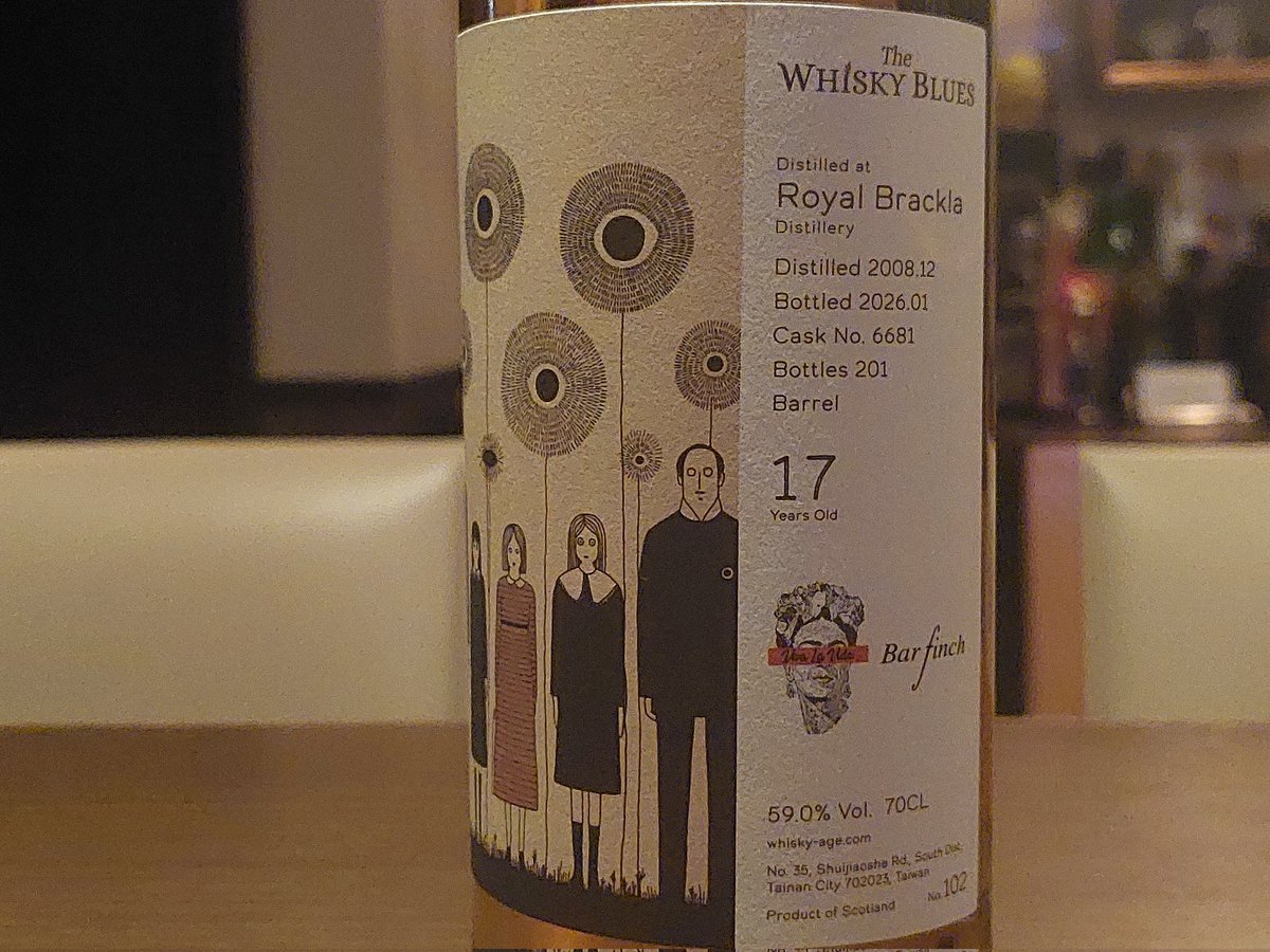 ありがとうございます😊 こちらは弊社取扱の台湾のボトラーWhiskyAgeと