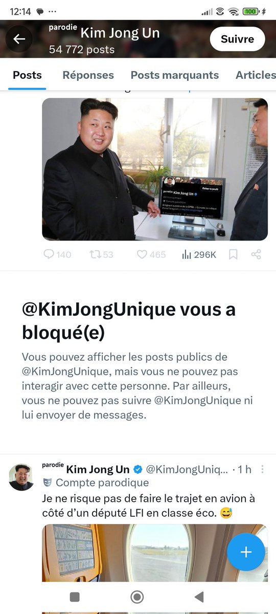 i_decrion's tweet photo. Je ne me lasse jamais des pleurnicheries des lopettes Macronistes comme @KimJongUnique .

Il n'a pas fini de chialer celui-là, et on n'a pas fini de rigoler pendant cette campagne.

Un homme viril, ce pas un pleutre qui bloque à la première question gênante, c'est plutôt la définition d'un émasculé.

Lui, Kim Jong Couilles Molles, ne me débloquera jamais, ses burnes doivent être enterrées à 3 km de profondeur, si on en juge à la blondeur et à la féminité de ses cibles.