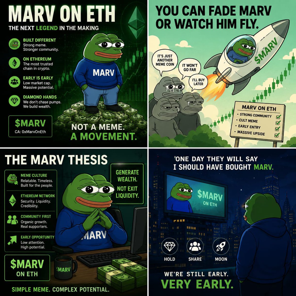 IsaacAgada5's tweet photo. @Eze_Wilberforce Solid gem. Great potential

$Marv
0x4Ec60512f54a196c5a4792437CD500fa98747deA https://t.co/aI8e3NKGCL