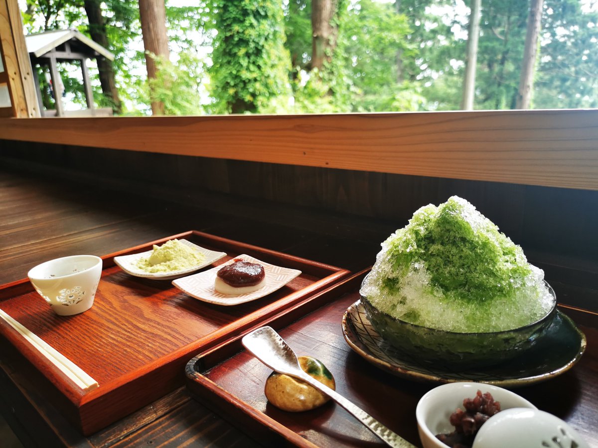 dendensae's tweet photo. 羽黒山参拝。去年、国際学会で参拝した時は行けなかった二の坂茶屋。
夏だ。 https://t.co/XwMPLHdaf0