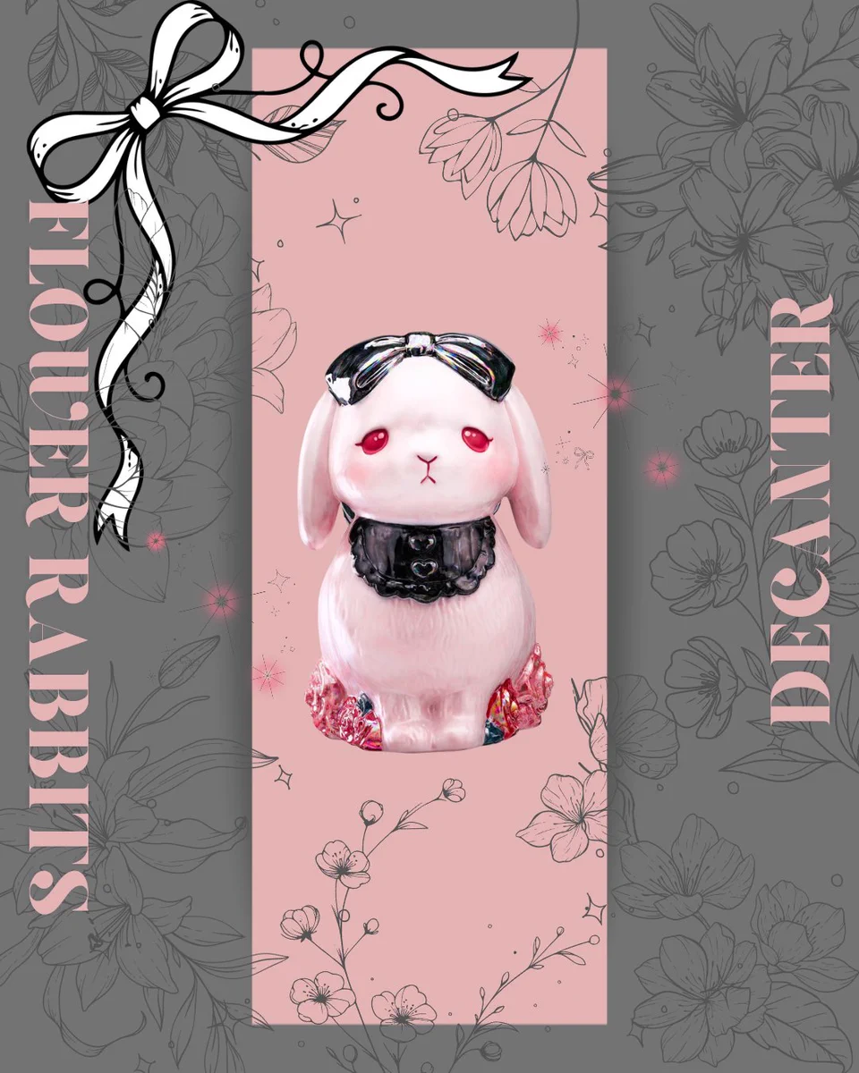 Flower Rabbits Decanter フラワーラビッツデキャンタ on X: 
