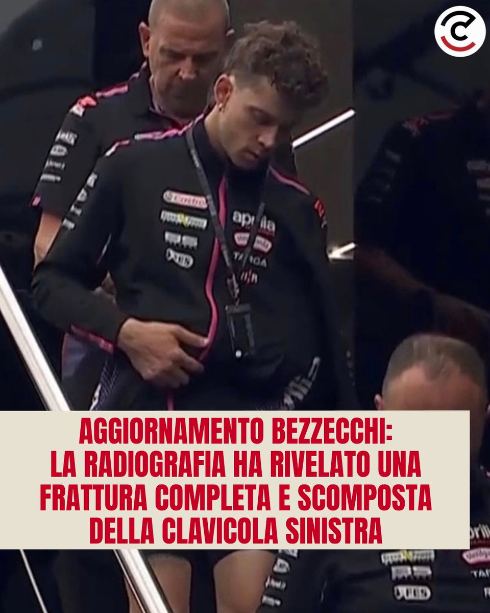 corsedimoto's tweet photo. Marco Bezzecchi ha riportato un tipo di frattura che richiede un intervento chirurgico, tornerà in Italia il prima possibile e sarà nelle mani del dottor Giuseppe Porcellini.
#motogp #bezzecchi #GermanGP https://t.co/yeW7bOjg8e