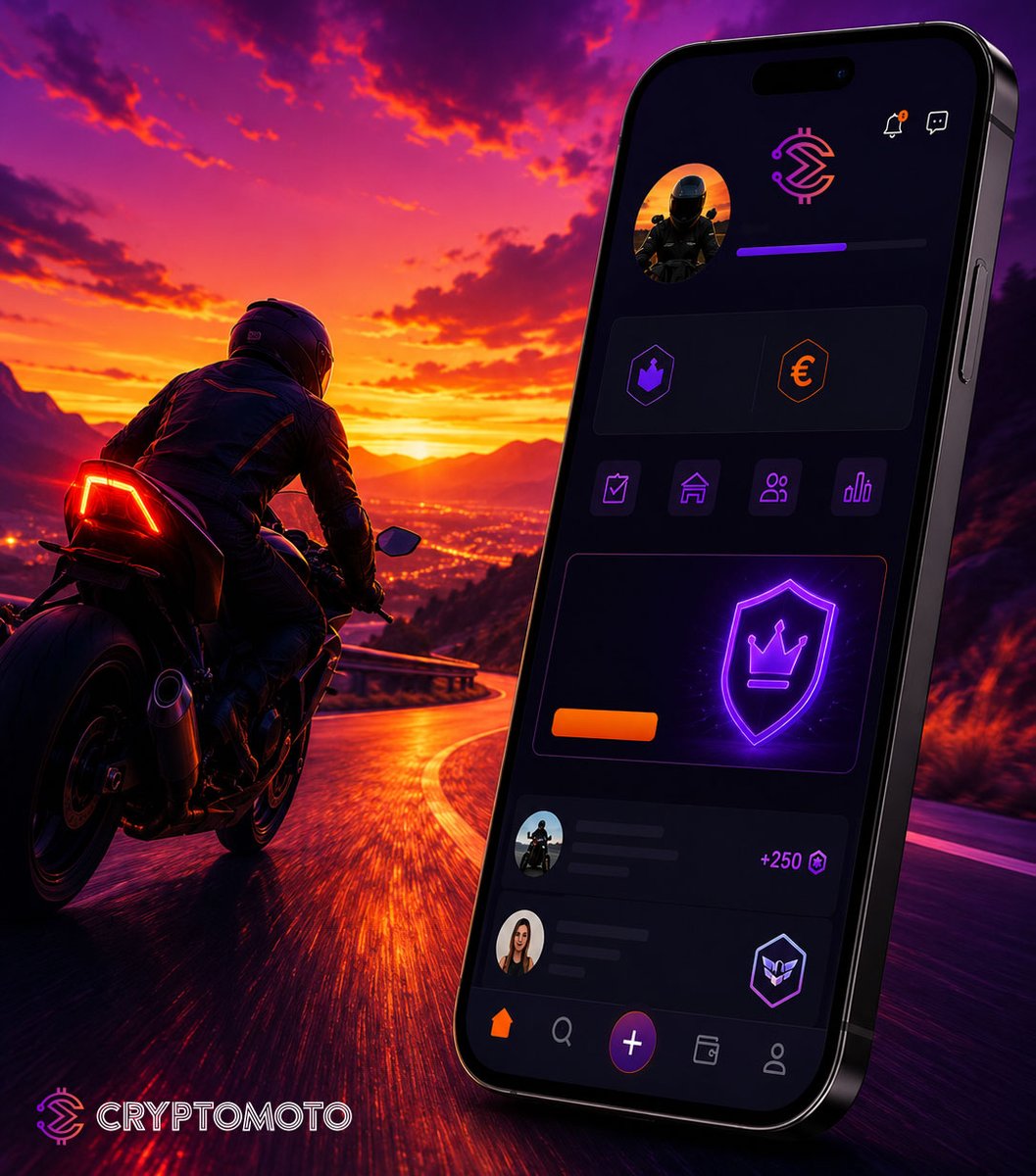 CryptoMotoApp's tweet photo. CryptoMoto Android v1.4.1 is now live! ๐๏ธ๐
โ
Approximate value of earned points in โฌ
โ
PRO Account subscriptions
โ
Faster loading speeds
โ
Performance improvements
Download latest version: https://t.co/Y8jvAYJY31
#CryptoMoto #Motorcycles #Web3 #AndroidApp #MotoCommunity https://t.co/5w8S5AaJlU