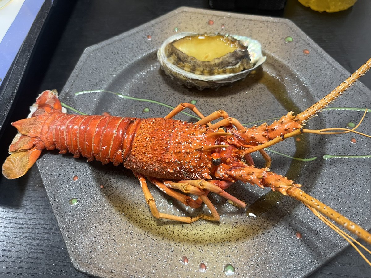 spl_miso's tweet photo. 伊勢海老を食べたくて
現地来ました https://t.co/vRHKhTtdQf