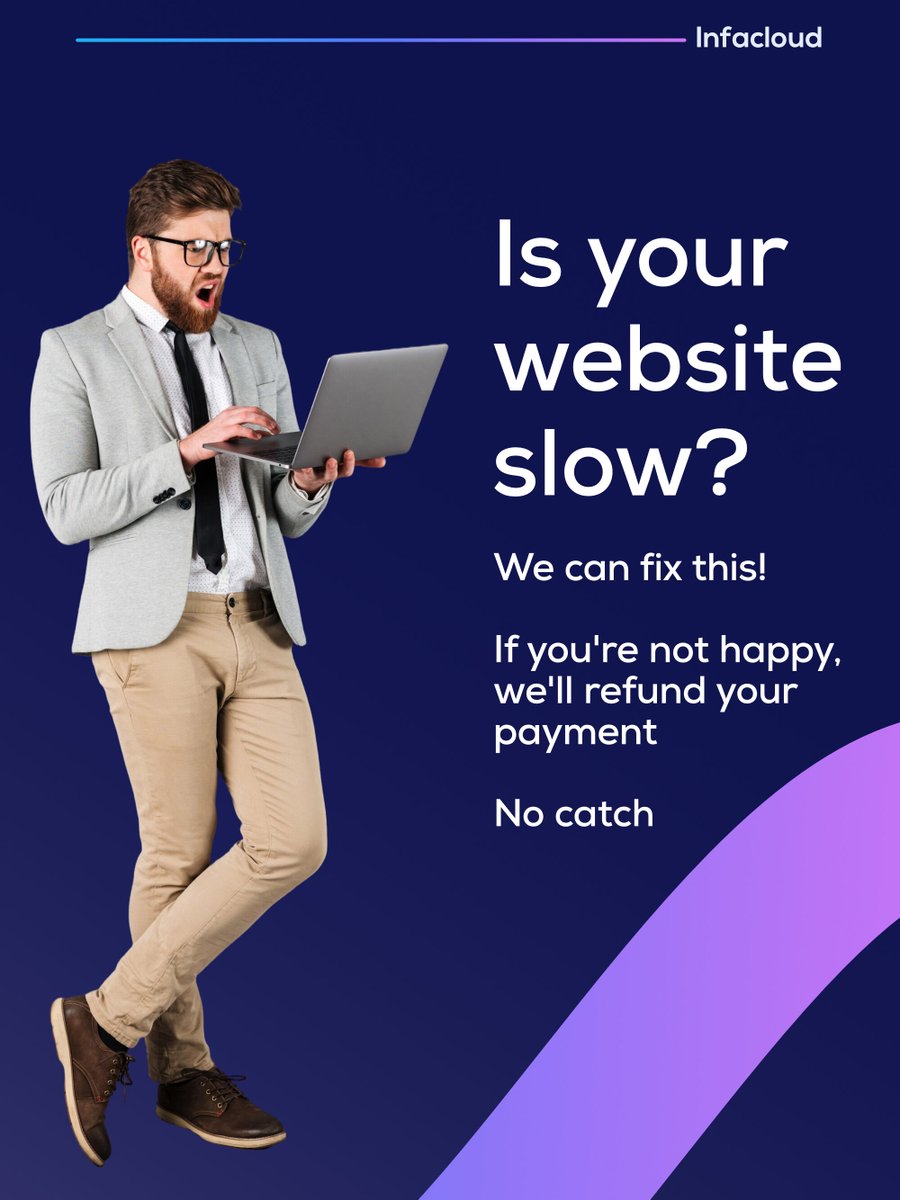 infacloud's tweet photo. Is your website slow? 🐢

We can fix this!

30 days free. Not happy? Full refund.

🌐 https://t.co/5sgAVA7Lt5
📧 support@infacloud.com https://t.co/NHUgTsD4vQ