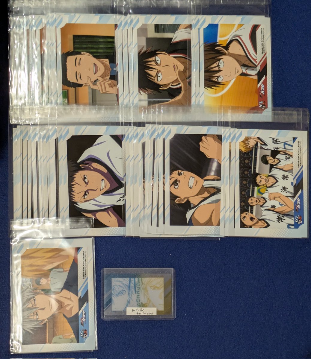 譲渡】黒子のバスケ 黒バス ブロマイド 特典 色紙 譲)画像参照 求)画像