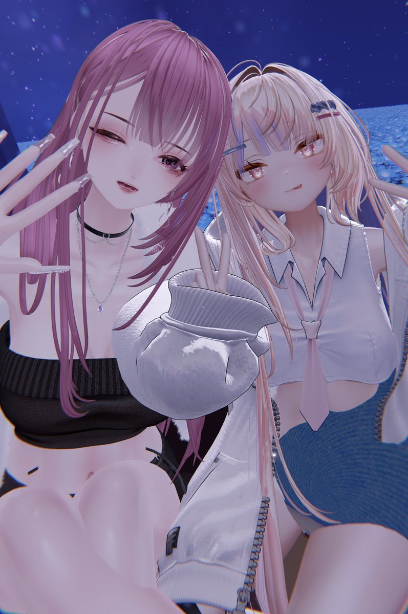 Linea_VRC's tweet photo. でんさん（@denjoy_enjoy ）と📷✨

昨日は久々に一緒に飲みながらお話ししたじぇ😋 https://t.co/lKZAR9Pl7B