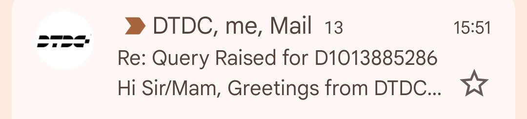 ramachandrantvm's tweet photo. @DTDCIndia Hi Team,
I received 13 default template from your support so far.. how many yet to receive ? but where is my package? https://t.co/Vw7bKrlnEz