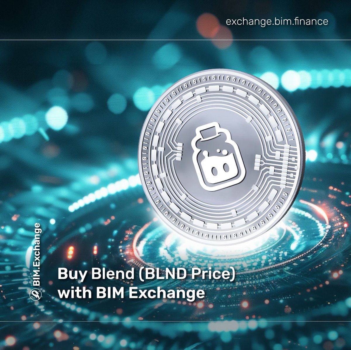 Bim_Exchange's tweet photo. $BLND is now live on BIM Exchange.

Blend is a lending protocol built on Stellar, offering permissionless, non-custodial pools through Soroban smart contracts.

Buy, sell, swap, and bridge BLND on Stellar.

@blend_capital https://t.co/5Lia8arRkt