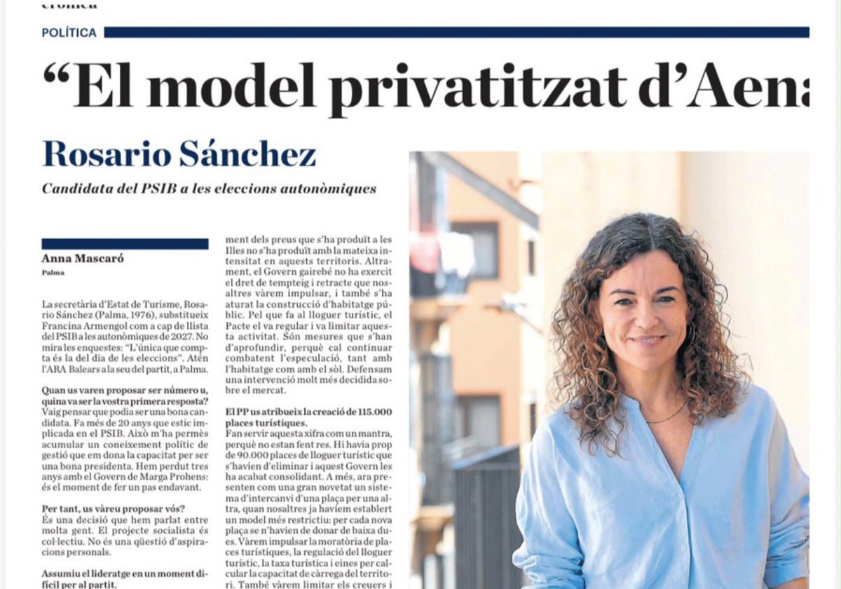 Rosanchezgrau's tweet photo. ✊El canvi comença ara. 

Vos faig 5 cèntims del projecte que construirem entre tots i totes per a les Illes Balears, a les entrevistes que m’han fet els diaris @UHmallorca i @diariARABalears . 

Junts i juntes, comencem el camí!

🗞️ https://t.co/ZThJqowJVp

🗞️ https://t.co/jfMgilH1Fz
