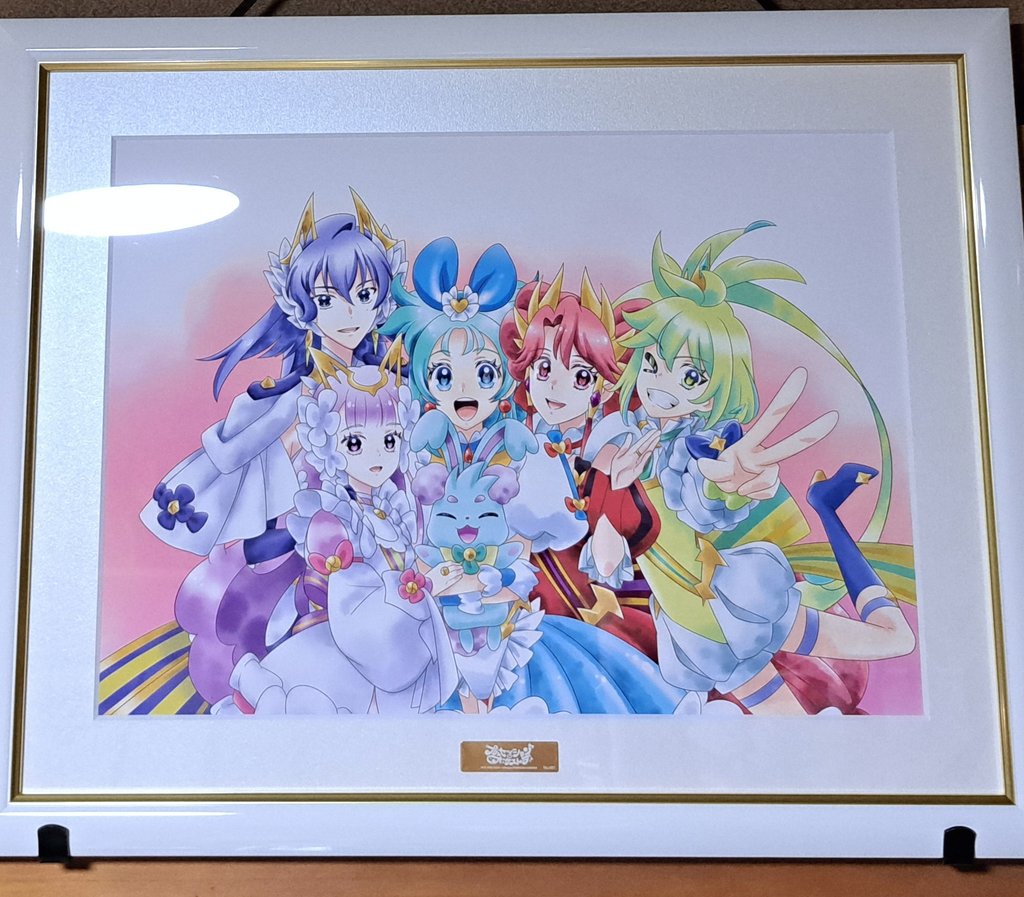 プリオケ　CD キャラファイングラフ 公式からもお知らせあったけど、遂に最終話エンドカードのキャラ