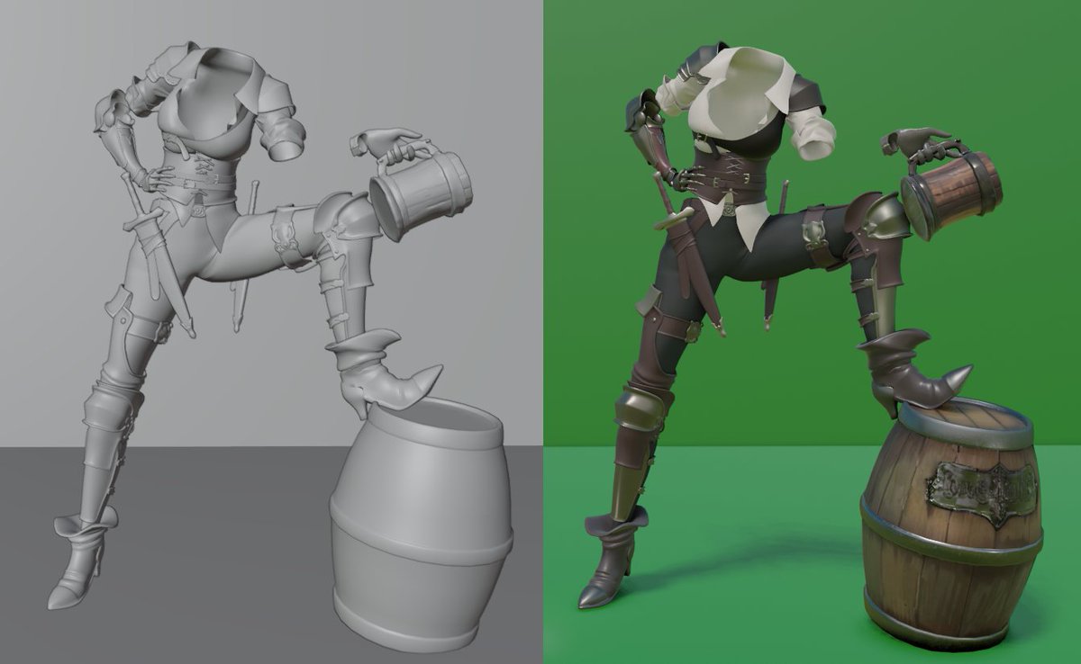 lankytools's tweet photo. #ゲーム #Blender #鈴蘭の剣 #AI #Copilot
とりあえずワイシャツ追加しました。いよいよここからが本題です。そして、キアンシル、名前もうろ覚えなんですがでちゃいました。20％オフ１０回転一発ででちゃいました。ルチア編直前に天上リセットはやな流れです。いやな予感しかしません。 https://t.co/eQsKpHnsx0