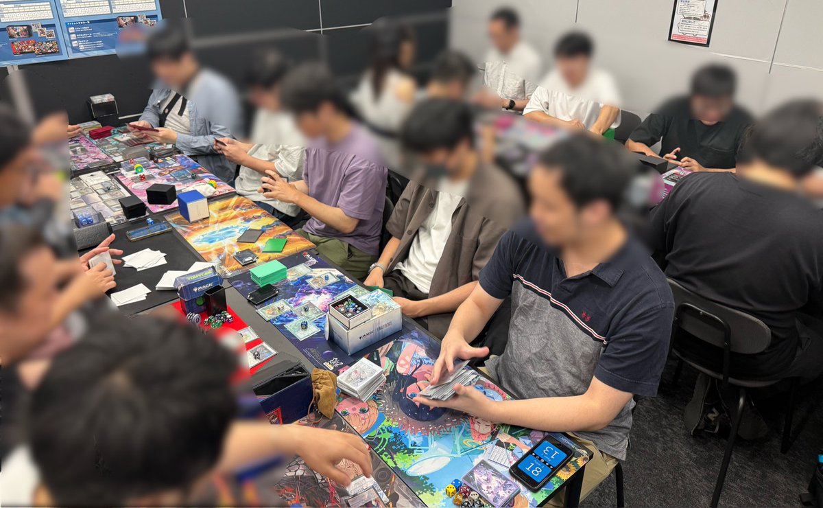 MTG_CANTRIP's tweet photo. グランドアーカイブショップ大会開催中です✨
初心者体験会も同時開催で店内大盛り上がりです！
#GrandarchiveTCG https://t.co/uDR2hbC7PL