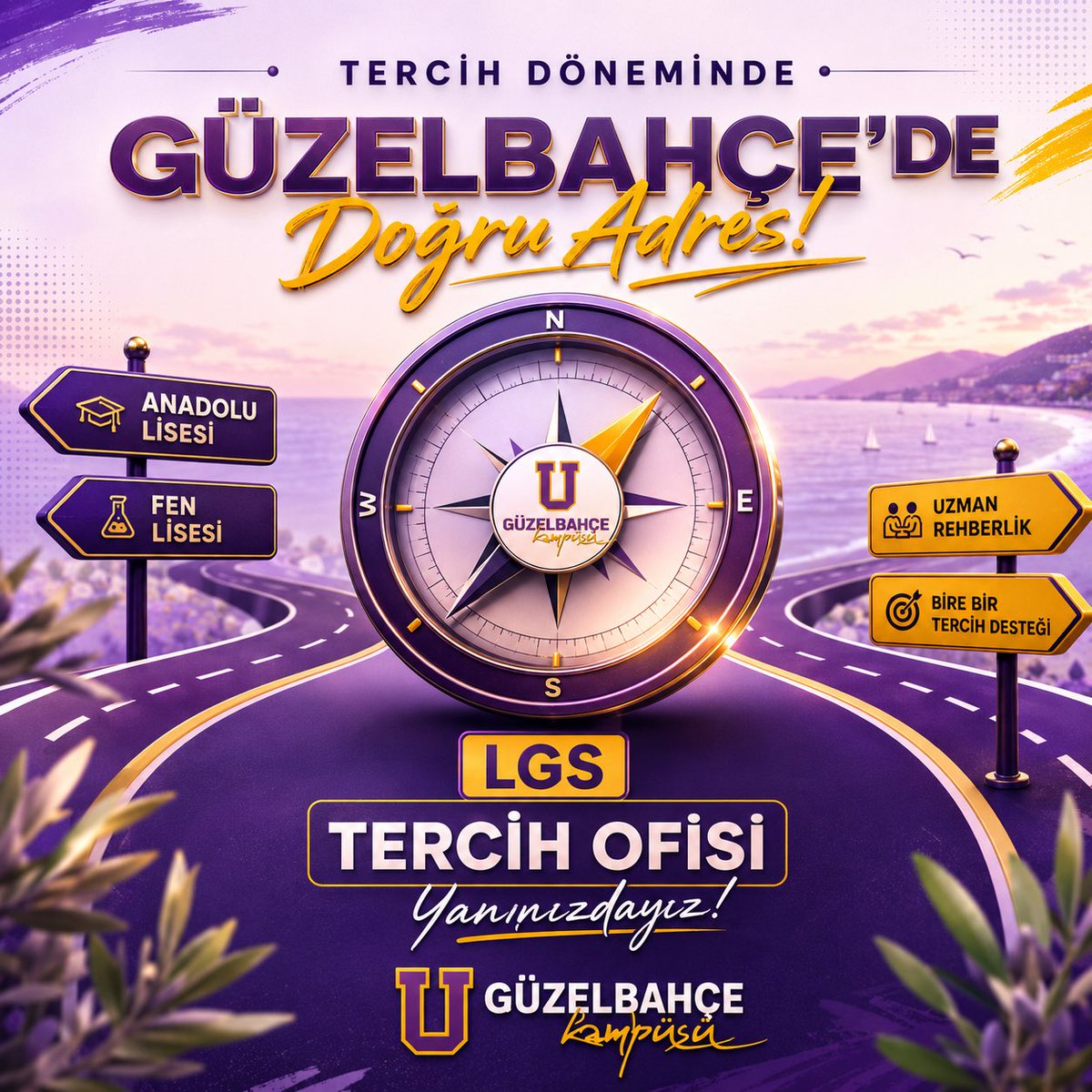 UOGuzelbahce's tweet photo. 🧭 LGS tercih sürecinde doğru adresi birlikte belirleyelim!

Tercih dönemi boyunca uzman rehber öğretmenlerimizle öğrencilerimize ve velilerimize ücretsiz tercih danışmanlığı sunuyoruz.

🎓 Anadolu Lisesi
🔬 Fen Lisesi

#UğurOkulları #UğurGüzelbahçe #LGS2026 https://t.co/BD7gvc5Y7F