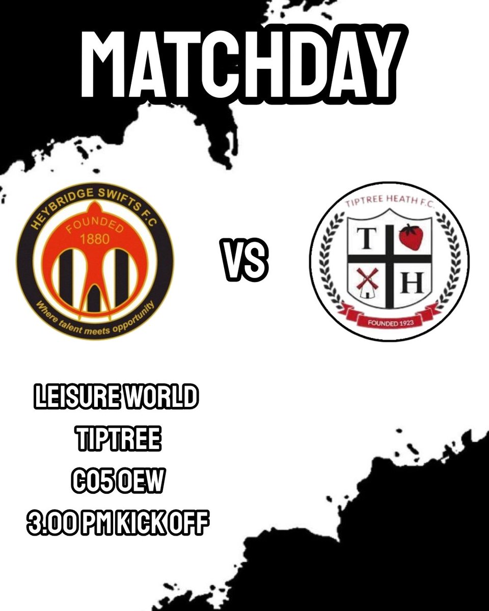 HSFC_Reserves's tweet photo. First pre season friendly today as we get underway with our preparations for the start of the season ⚫️⚪️ 

Should be a good test today against @Tiptree_Heath from the Essex and Suffolk Border Prem 💪🏼

#swifts https://t.co/5rqGE5GWro
