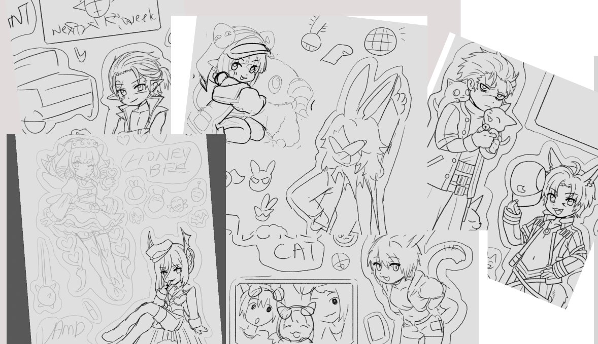 natus_ffxiv's tweet photo. Sticker sheets coming soon 🌊
I've drawn other characters too ✌️ https://t.co/4kKKNpH4QQ
