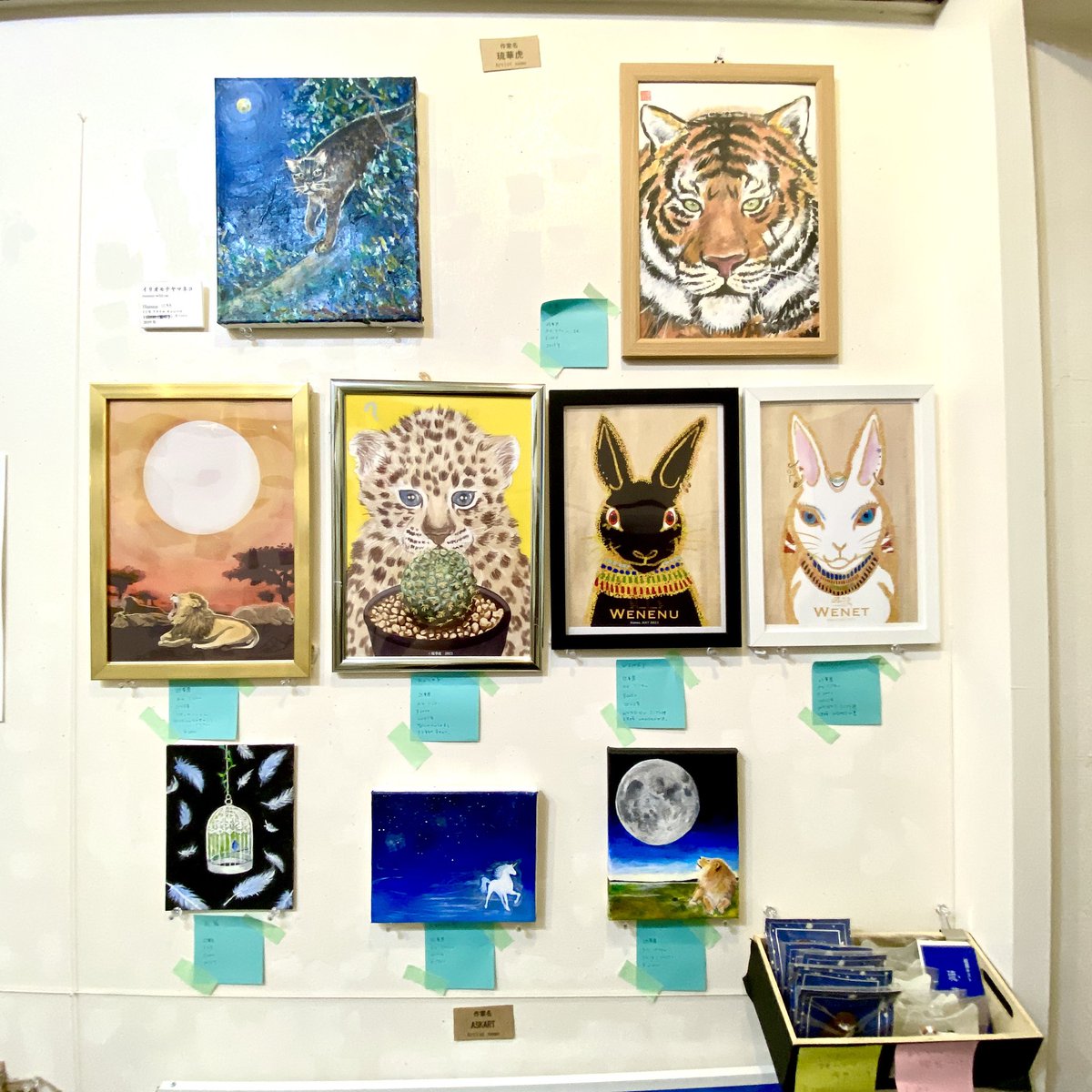 CURIOSITIES_OKI's tweet photo. ZOOMANIA vol.4
出展作家紹介☆
●6-A●
artist name
琉華虎

@HannaHAT_Lucako 

☆
#ZOOMANIA4
#展示会
#沖縄 https://t.co/ImeRERj3Di