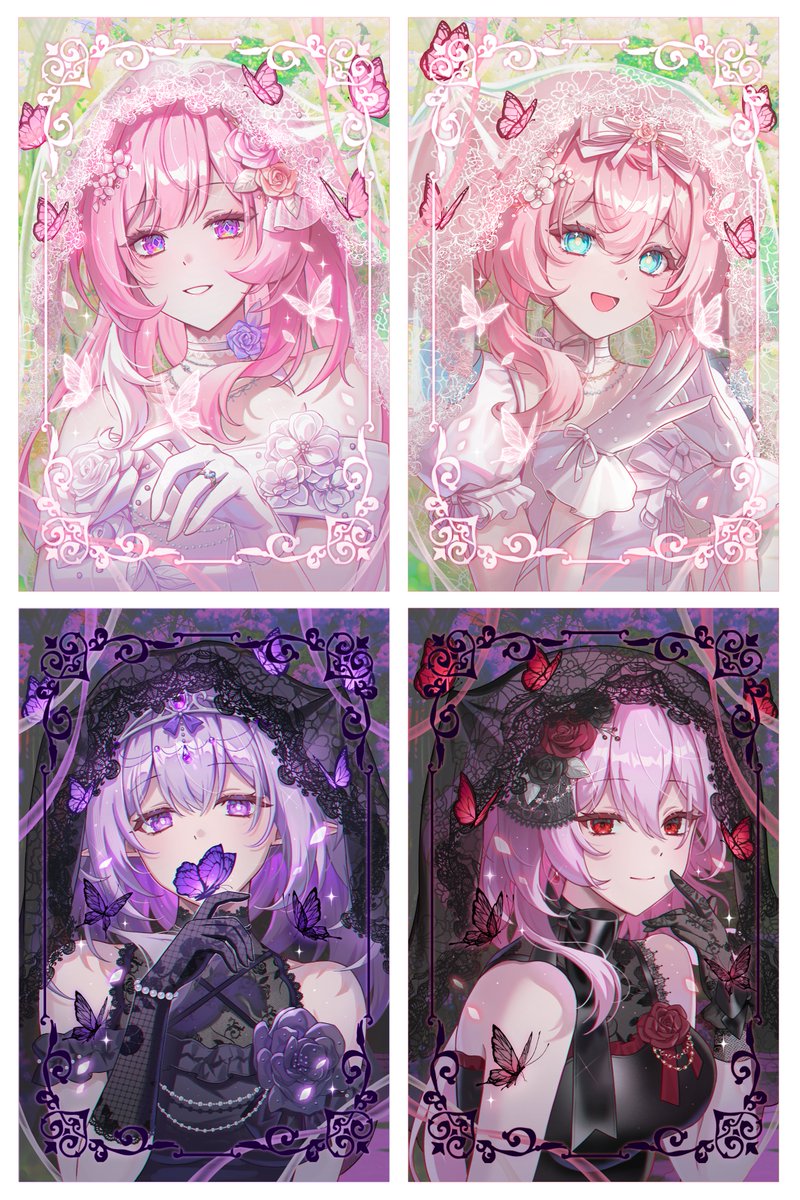 HAYUN_ART's tweet photo. 🩷🩷💜❤️

#崩壊スターレイル #HonkaiStarRail https://t.co/hUYiD0fOli