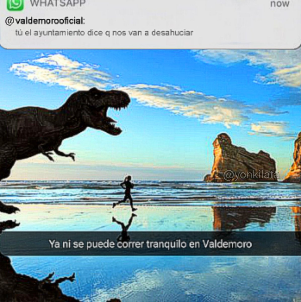 el_yonkilata's tweet photo. hostia, que hay playa en Valdemoro? https://t.co/MK63v8GWme
