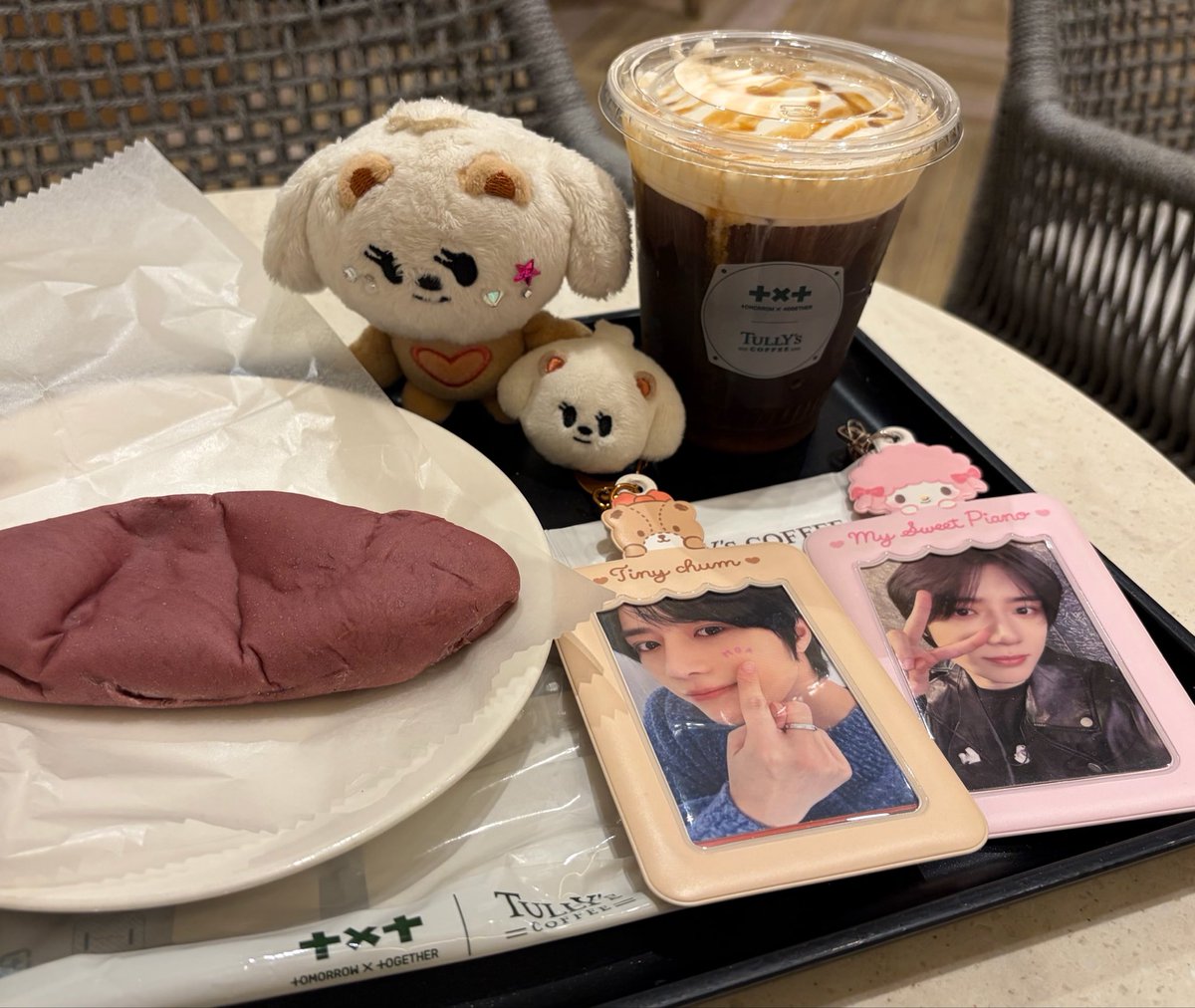 O48BG's tweet photo. 今回は☕️美味しかったʕ ̳- ·̫ - ̳ʔ🍠 https://t.co/SXLHLNOFNF