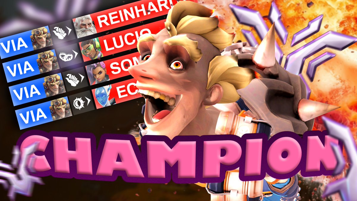 SouthallInk's tweet photo. 💣NEW THUMBNAIL FOR @_viaow 

It was such a treat to work with the Junkrat GOD! https://t.co/7bjsfytpDo