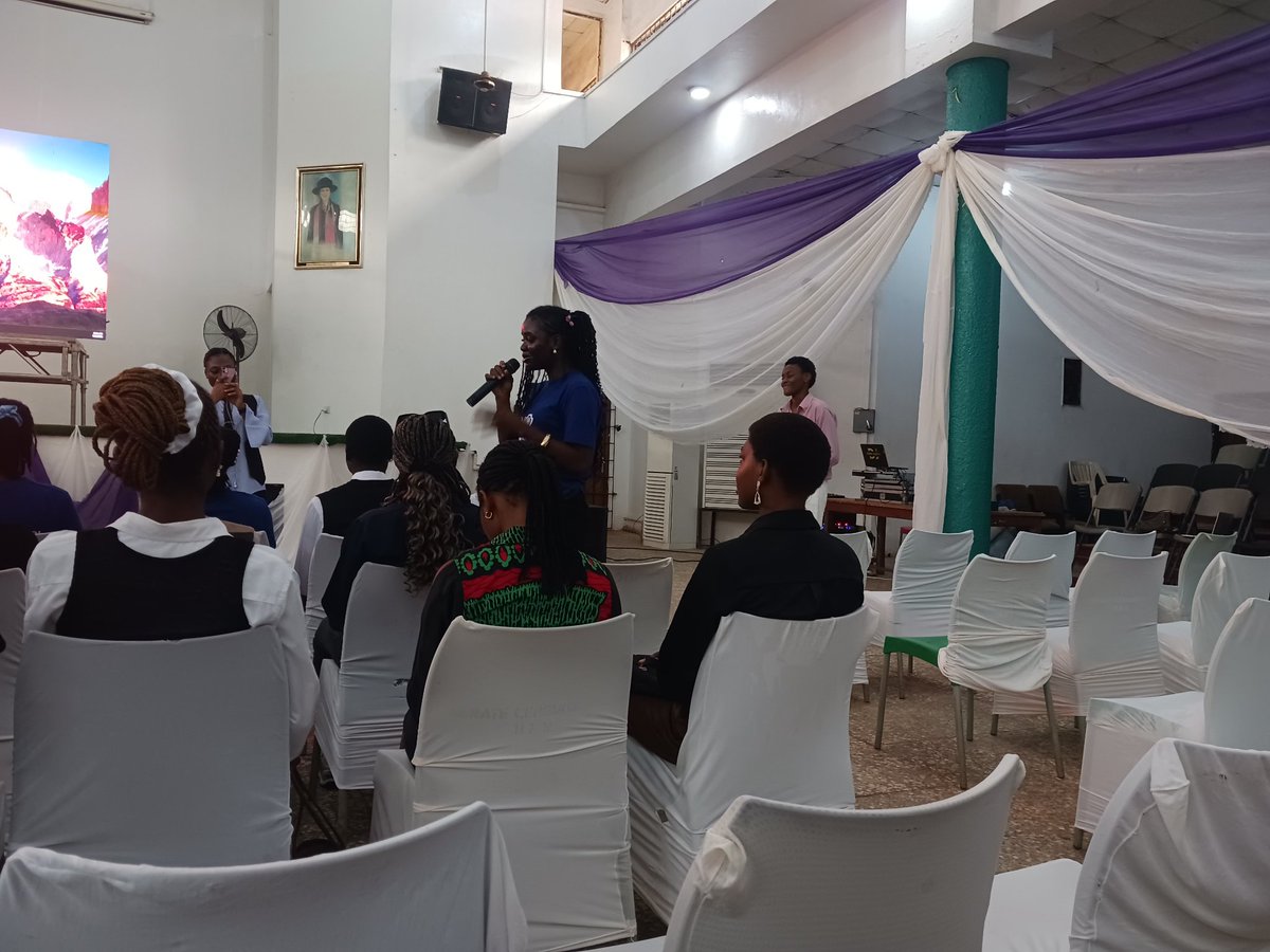 OmaiyePascal's tweet photo. Live at Thrivefest 3.0 at the Pricess Alexander Hall, UNN.📍
@AIESEC  
#Thrivefest #UNN #Create #AI https://t.co/qs7m5Cel4v