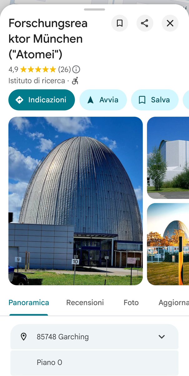 iri_xuan's tweet photo. Munich fun fact for today! Just a couple of kilometers away from Allianz arena there is a nuclear reactor https://t.co/ioC70FSLZw