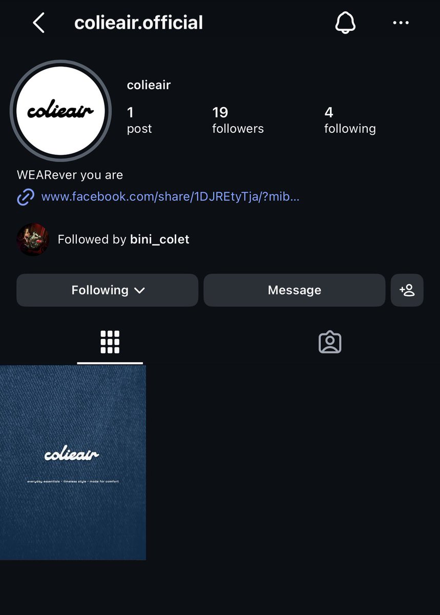 coletfansuporta's tweet photo. [JUST IN] INTRODUCING COLIEAIR

COL + OLIE + AIR = 👀 

FOLLOW COLIEAIR HERE! 
🔗 https://t.co/QUfM9X9NVs

@bini_colet 
#SHOP_LOCAL
#COLIEAIR https://t.co/MhncqsH1fE