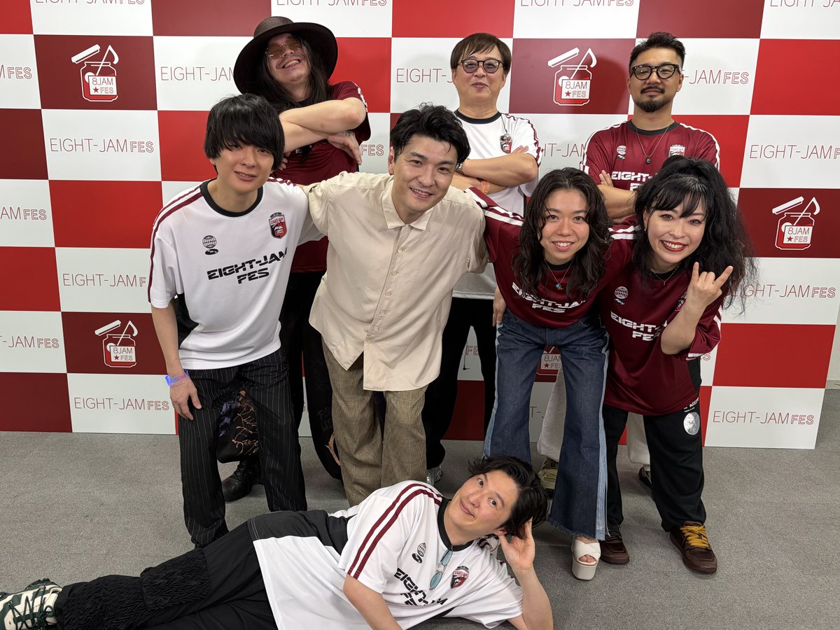 eight_jam_fes's tweet photo. 2026.07.11
EIGHT-JAM FES
￣￣￣￣￣￣￣￣
📸 アーティストフォト
EIGHT-JAM スペシャルバンド

#エイトジャムフェス
#eightjamfes https://t.co/bwcvisVnH8