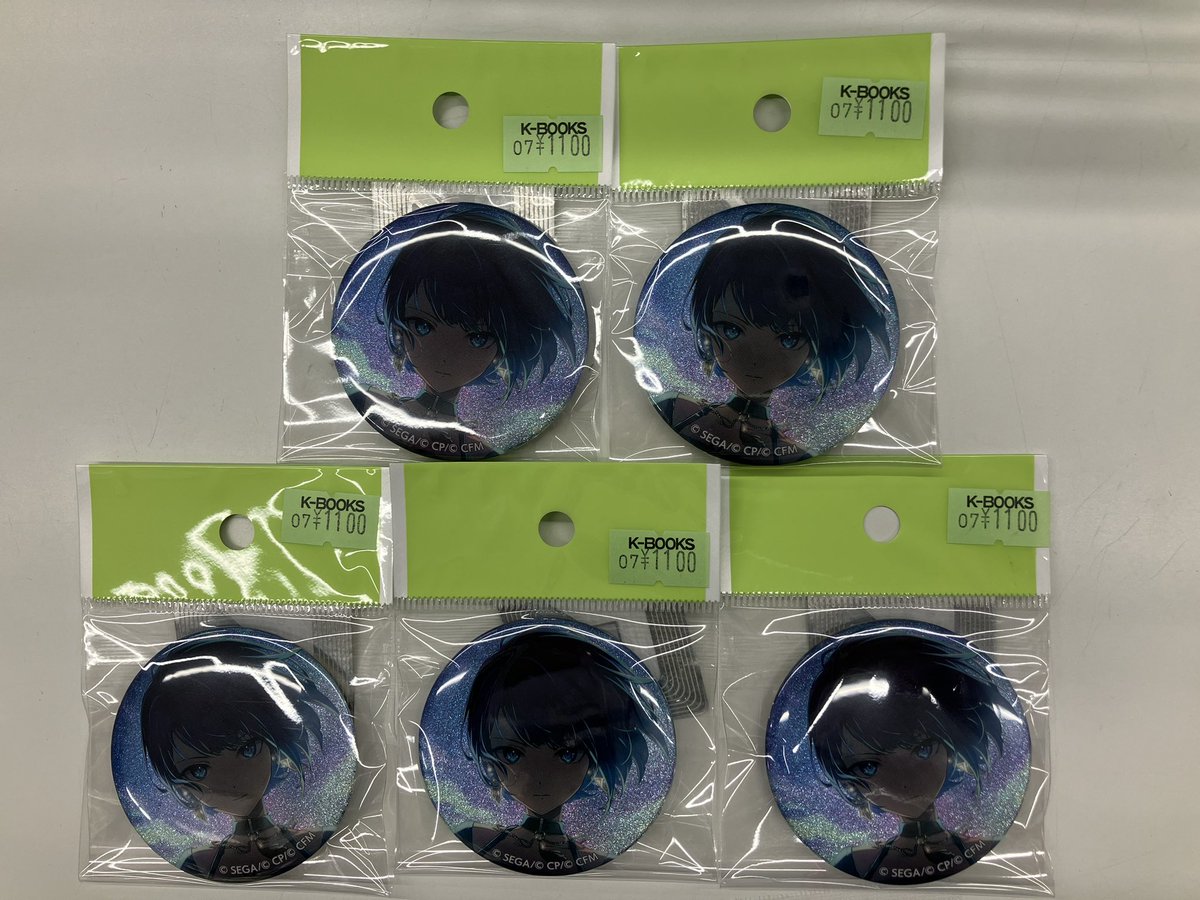 入荷情報】 プロジェクトセカイ グリッター缶バッジ 桐谷遥 まとめて