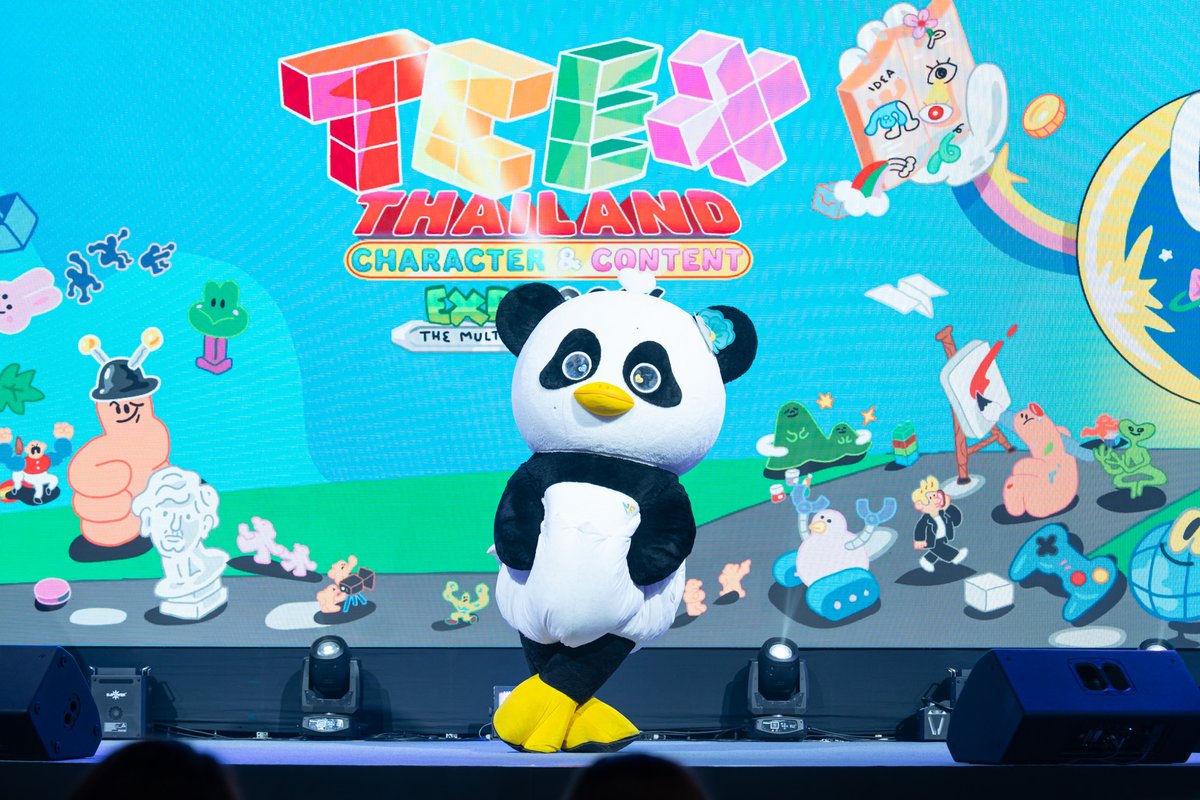 GmmtvShop's tweet photo. นำภาพบรรยากาศความน่ารักของ GMMTV FANDOM CHARACTER ในงาน Thailand Character &amp; Content Expo (TCEX) 2026 มาฝากค่า

GMMTV OFFICIAL MERCHANDISE BOOTH
9 - 12 July 2026
PARAGON HALL, 5th FLOOR, SIAM PARAGON

#SiamParagonxTCEX2026xGMMTV
#GMMTV https://t.co/cCcSDzl6Nr