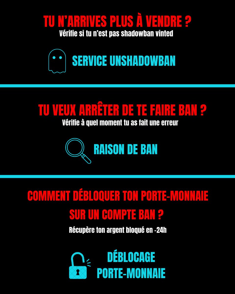 GeneralRessell's tweet photo. Tu veux AMÉLIORER ton Business VINTED ? 

DEBAN VINTED est le service qu’il te faut : https://t.co/taWWI0rvjk
