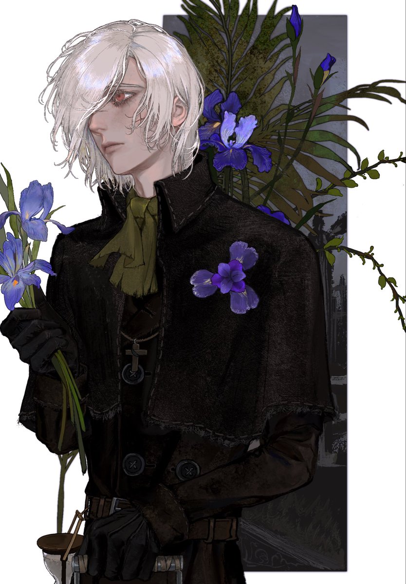 IDVhakamoribot's tweet photo. 依頼イラスト展示

「アイリスは虹へと変わり、善き魂を天国へ導く。」

ξξ _⊗` 

#第五人格 
#墓守 https://t.co/mnMyACBCWZ