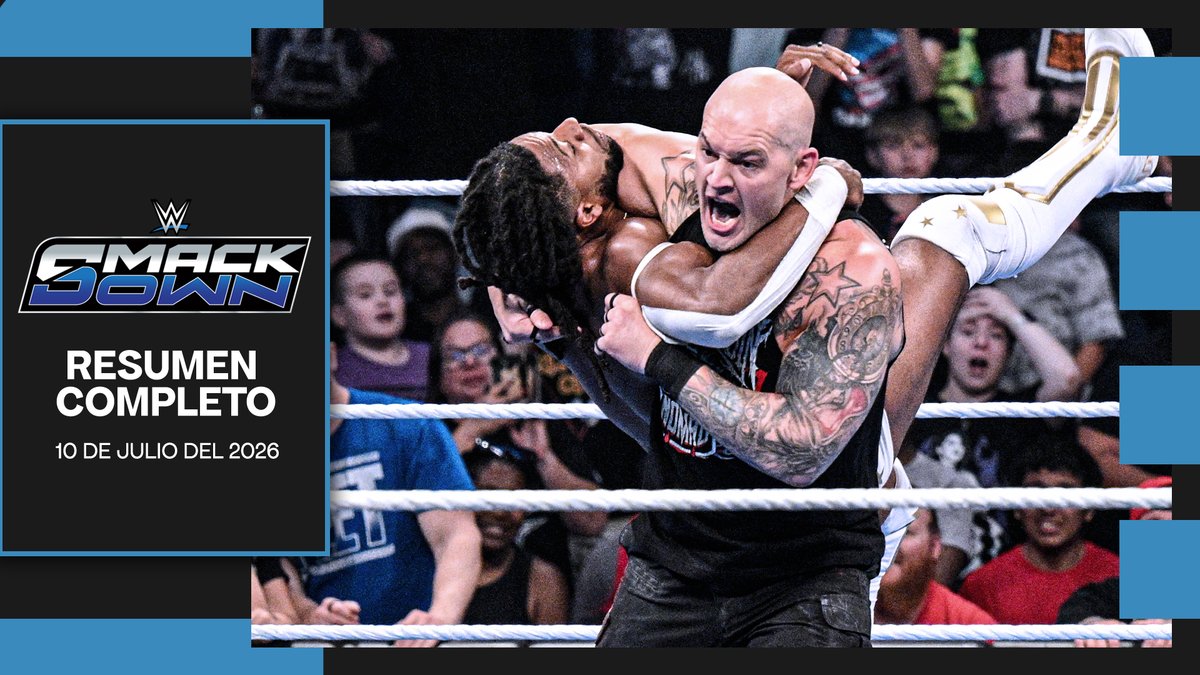 RolsoG's tweet photo. Ya tenéis subido el resumen de #SmackDown

https://t.co/ZZF1jLoT9F https://t.co/Eq42Z1oafY