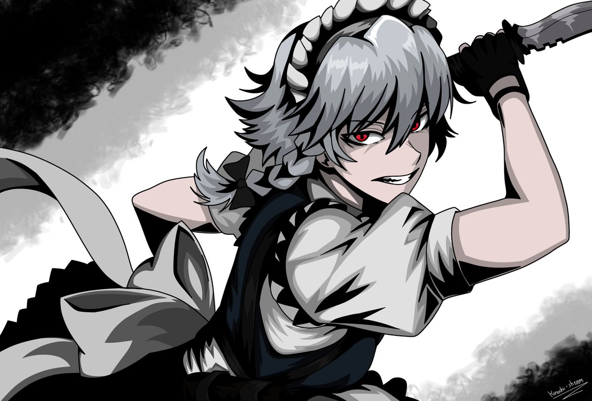 KinoshiiShroom's tweet photo. Time Stopping Maid https://t.co/cOOb24Lsqk