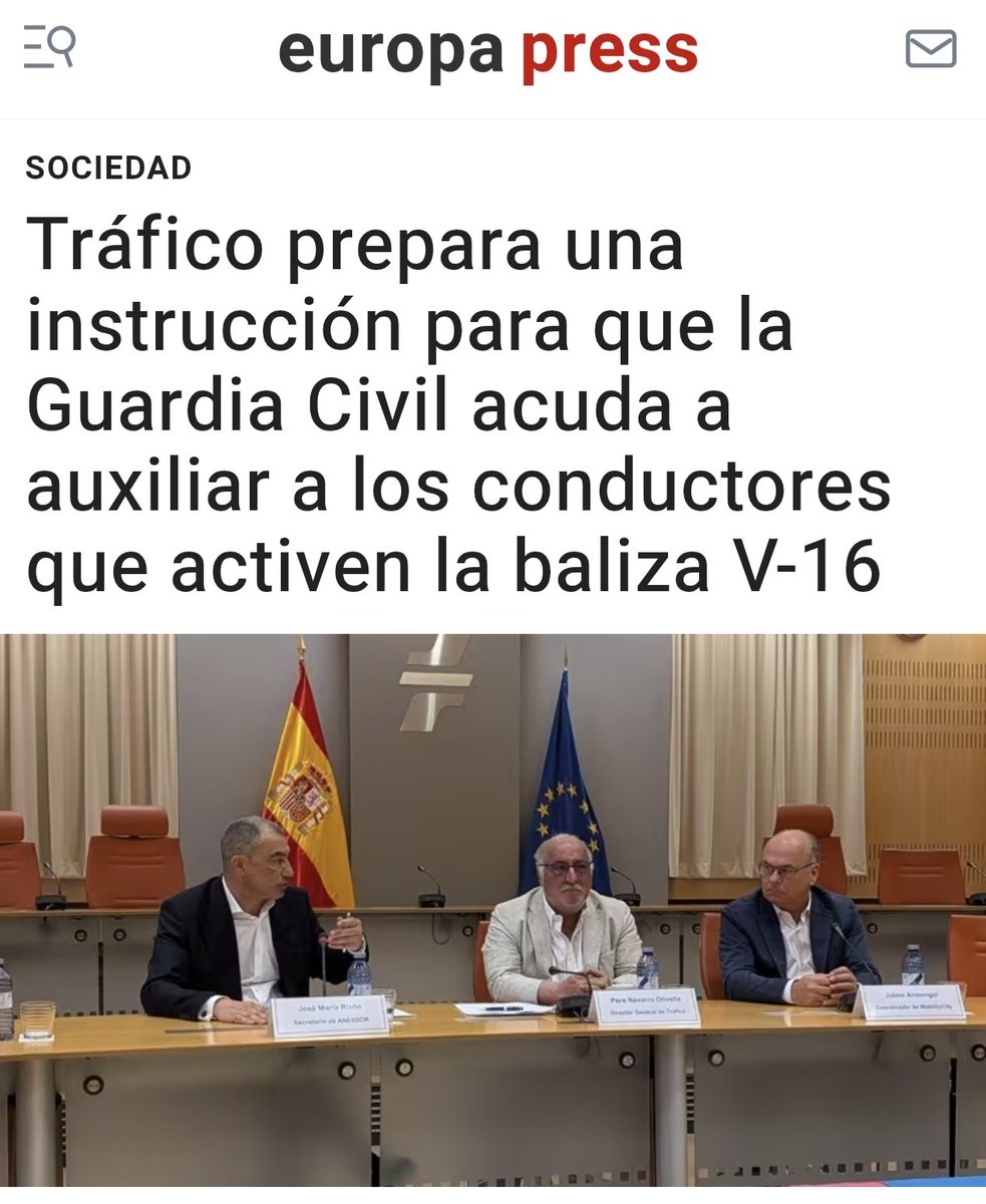 jucilnacional's tweet photo. 👋 Hola, Pere Navarro (@DGTes). Una sugerencia, antes de sacar esa instrucción, quizá convendría pedir a Marlaska una mayor OEP para la Guardia Civil.

Ganas de ayudar no les faltan, pero el don de la omnipresencia todavía no lo tienen.

https://t.co/Z7kRknDVIa

El #Deficit17000Gcs también pasa factura a la especialidad de Tráfico, que continúa perdiendo personal. Además de seguir sin incentivarla como es debido.