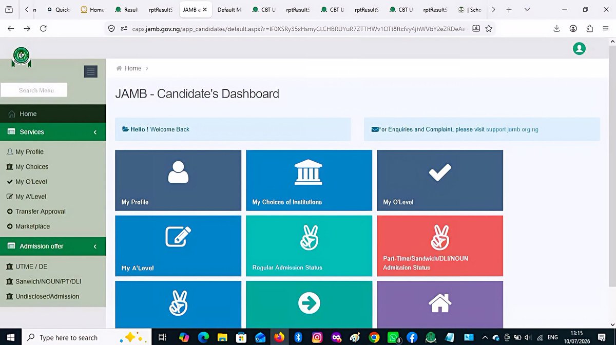 Jambguide's tweet photo. JUST IN 🗣️
The JAMB CAPS Server has been restored!

You can proceed with your Change of Institution/Course
Candidates interested in Change of 𝗜nstitution should Chat us on WhatsApp 
0915 870 2567 https://t.co/sym3xH92hk